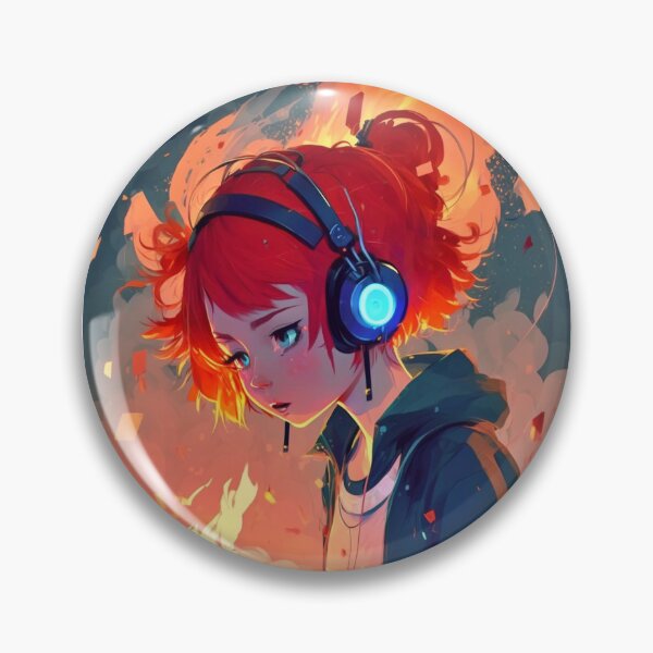 Item preview, Redhead Anime Programming Girl V 1.08 designed and sold by SMCLN.