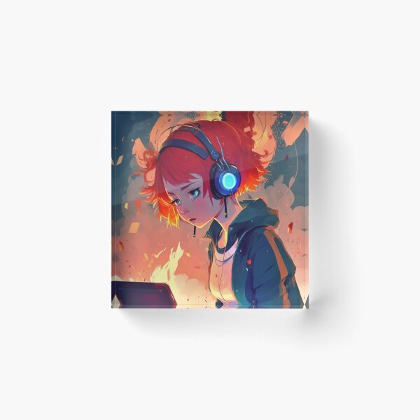 Item preview, Redhead Anime Programming Girl V 1.08 designed and sold by SMCLN.