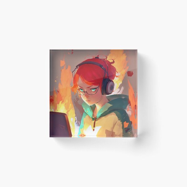 Item preview, Redhead Anime Programming Girl V 1.09 designed and sold by SMCLN.