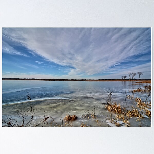 Item preview, Ice On Big Marsh 2 designed and sold by LynyrdSky.