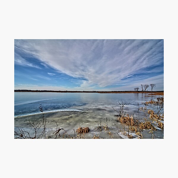 Item preview, Ice On Big Marsh 2 designed and sold by LynyrdSky.