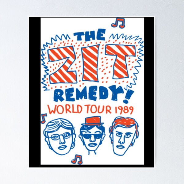 Item preview, the zit remedy world tour 1989 designed and sold by kchoilhamay.