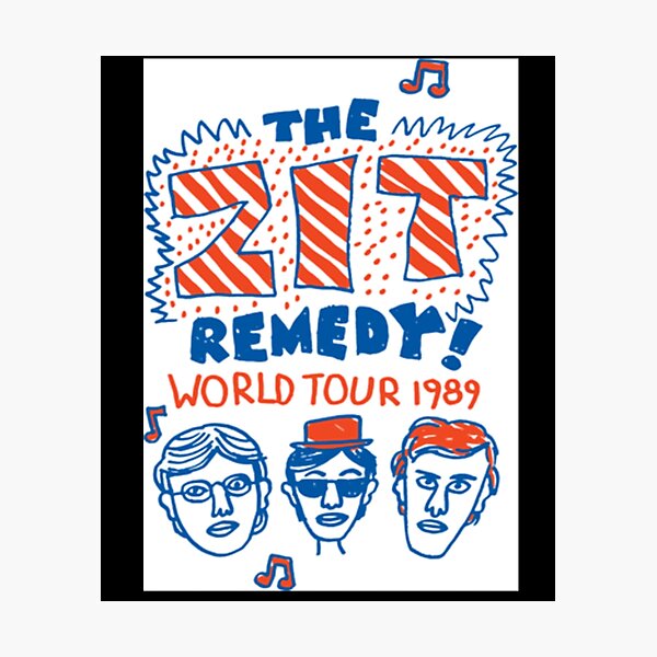 Item preview, the zit remedy world tour 1989 designed and sold by kchoilhamay.