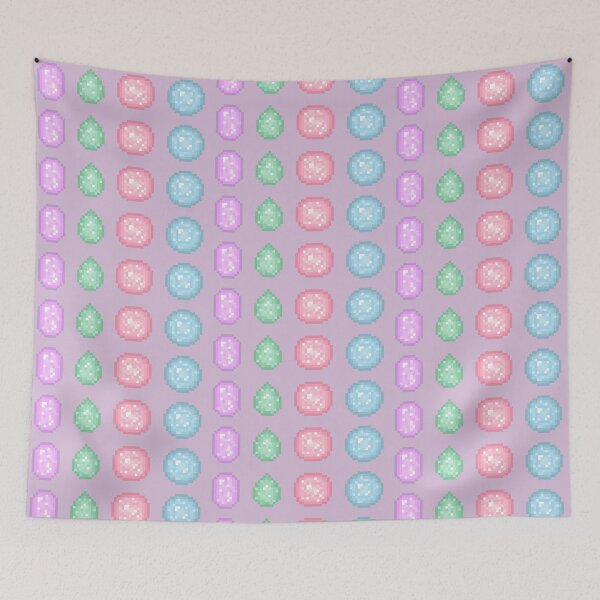 Item preview, pixel pastel jewels designed and sold by autumnalmanac.