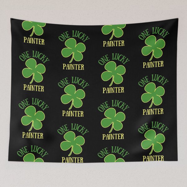 Item preview, One Lucky Painter, Saint Patricks Day designed and sold by FNStuff.