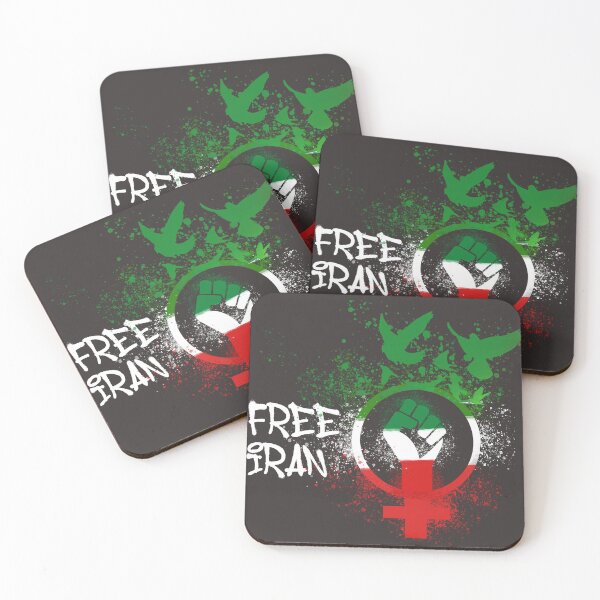 Item preview, free iran, women life freedom, iran, birds, graffiti designed and sold by theherbst131313.