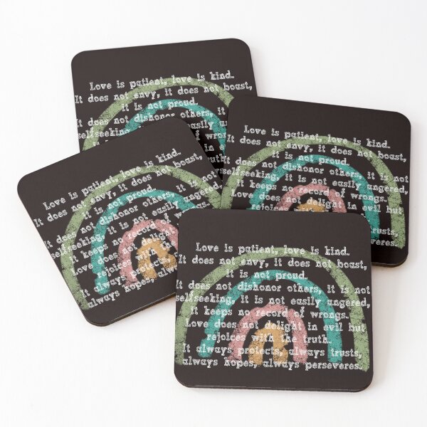 Item preview, 1 Corinthians 13 4-7 designed and sold by Maupi.