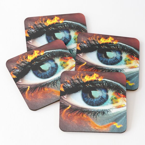 Item preview, Painted Fire Eyes  designed and sold by doomwalker2010.