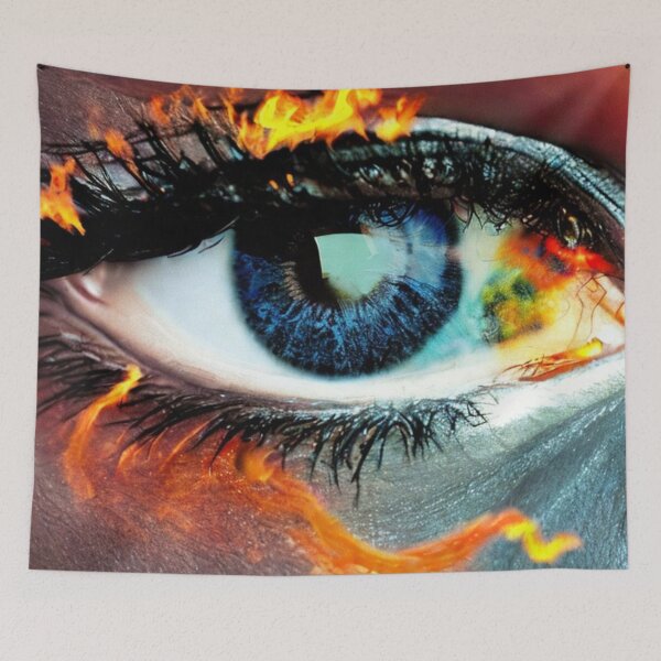 Item preview, Painted Fire Eyes  designed and sold by doomwalker2010.