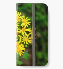 Yellow Spring Flowers in the Grass iPhone Wallet/Case/Skin
