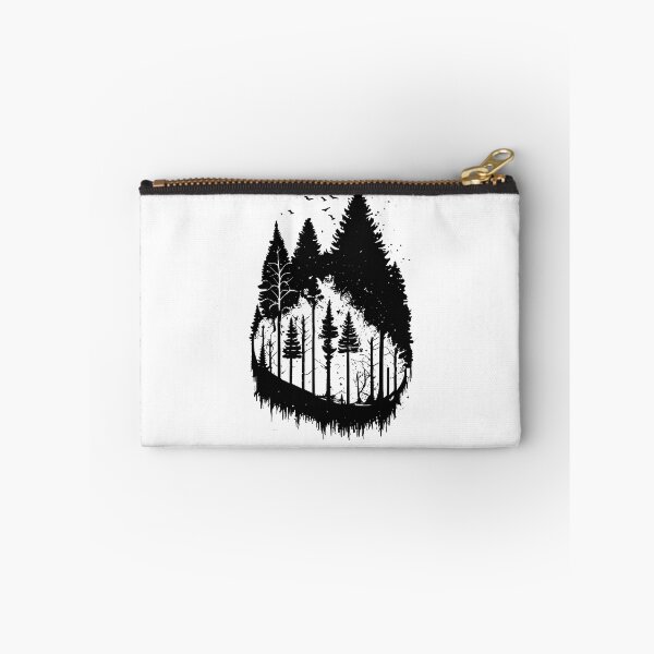 Item preview, Lineart forest black and white designed and sold by HIZEN.