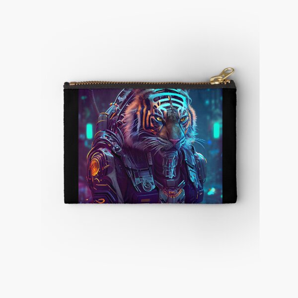 Item preview, Cyberpunk Android Tiger from the Dystopian Future  designed and sold by KOTOdesign.