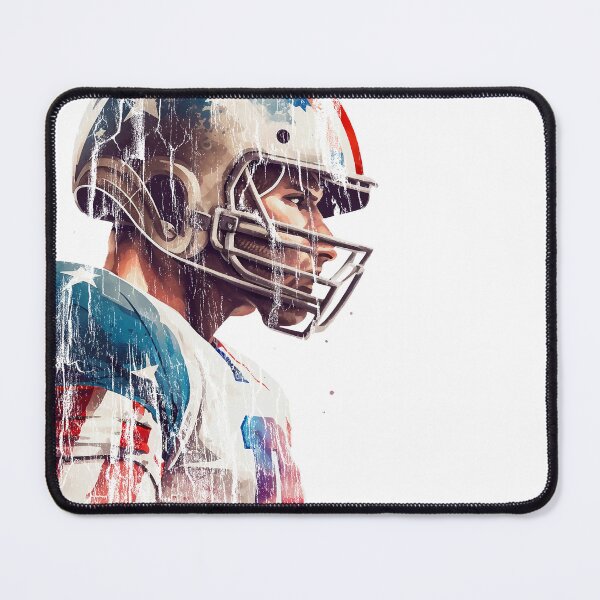Item preview, American Football Player with Stars and Stripes - Grunge Design designed and sold by Jarmo Piironen.