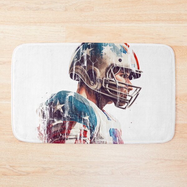 Item preview, American Football Player with Stars and Stripes - Grunge Design designed and sold by Jarmo Piironen.