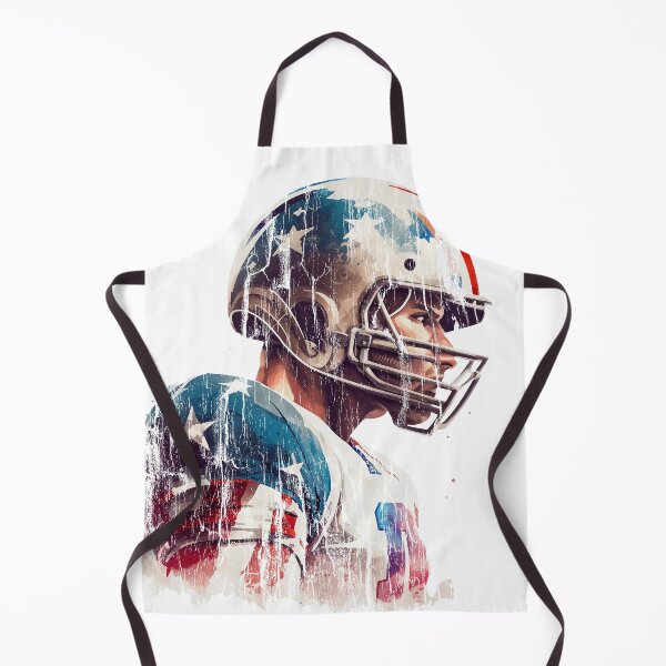 Item preview, American Football Player with Stars and Stripes - Grunge Design designed and sold by Jarmo Piironen.
