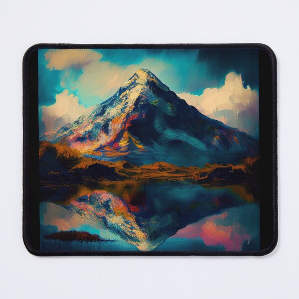 Artikelvorschau, Mountain top in the style of impressionism entworfen und verkauft von iantony.