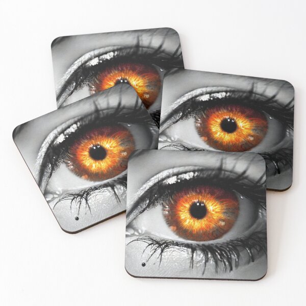 Item preview, Painted Fire Eyes  designed and sold by doomwalker2010.