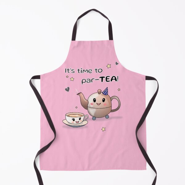 Item preview, It's time to par-TEA! cute tea party designed and sold by HajnalkArt.