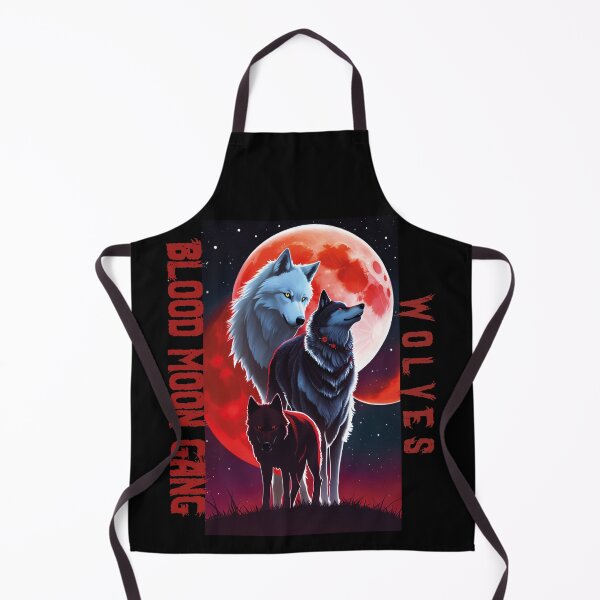 Item preview, BLOOD MOON GANG WOLVES STRONG UNIQUE SCARY COLORFUL designed and sold by al21ex.