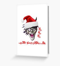Merry Bloody Christmas! Murdoc Niccals, Gorillaz Greeting Card
