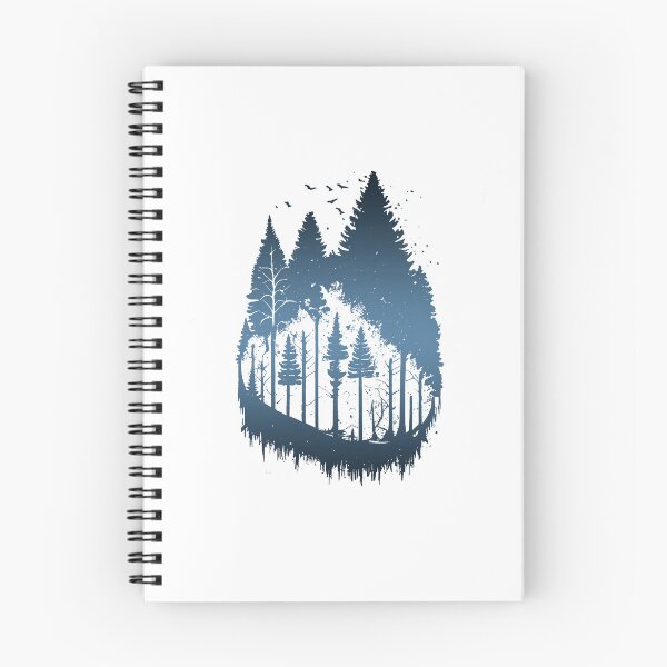 Item preview, Lineart Forest Blue designed and sold by HIZEN.