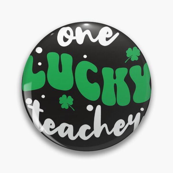 Item preview, One Lucky Teacher, St Patricks Day designed and sold by AHthatIsNice.