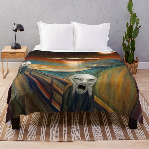 Item preview, alien ufo  the scream edvard munch designed and sold by polich.