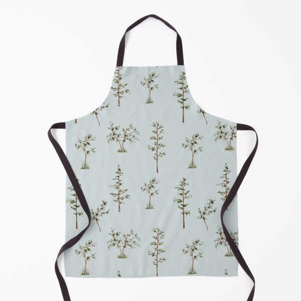 Item preview, Forest Seamless Pattern on Sage Green designed and sold by Nature Hues.