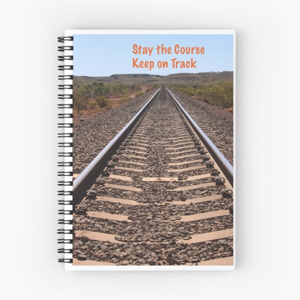 Item preview, Stay the Course, Keep On Track designed and sold by NimbleFish.