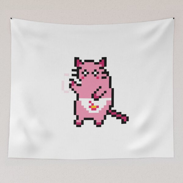Aperçu de l'œuvre Cooking Cat Punk  créée et vendue par PixelSHOPunks.