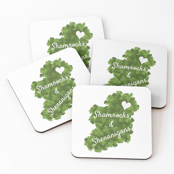 Item preview, Shamrocks and Shenanigans - Map of Ireland designed and sold by ShenaniganIrish.