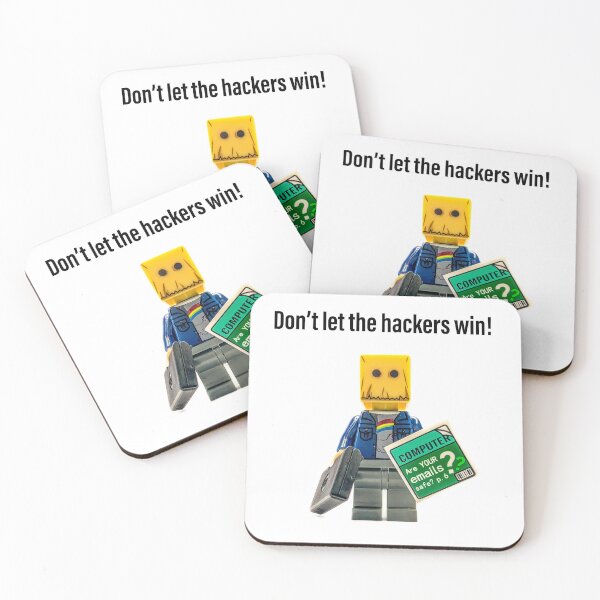 Item preview, Don't let the hackers win designed and sold by TimConstable.