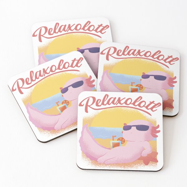 Item preview, Relaxolotl - Cute Axolotl designed and sold by AHthatIsNice.