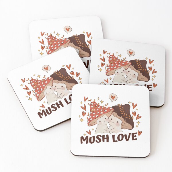 Item preview, Mush Love - Cute Mushrooms designed and sold by AHthatIsNice.