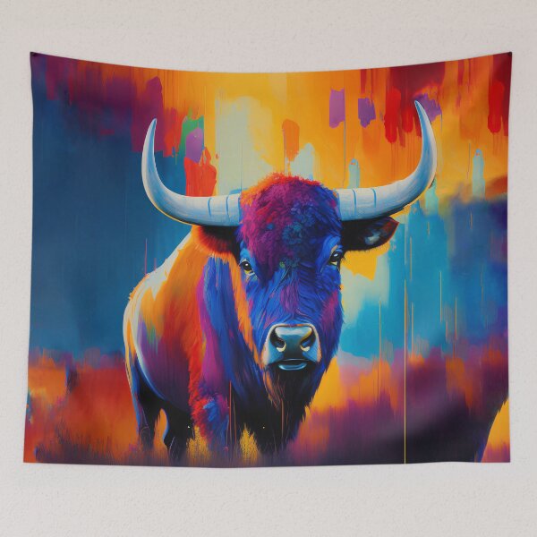 Item preview, Buffalo Art Bison Artwork designed and sold by Blok45.