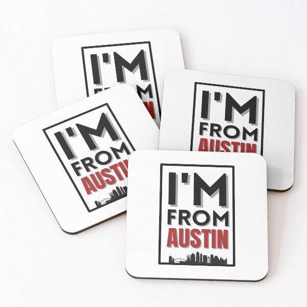 Item preview, I'm from Austin | Bold city contour | Text design designed and sold by egilsee.