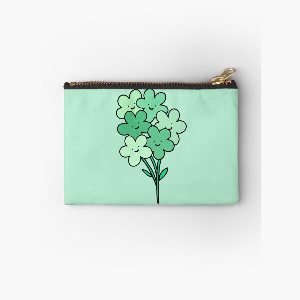 Item preview, Green Smiley Flowers designed and sold by everything4eva.