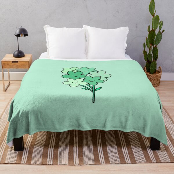 Item preview, Green Smiley Flowers designed and sold by everything4eva.