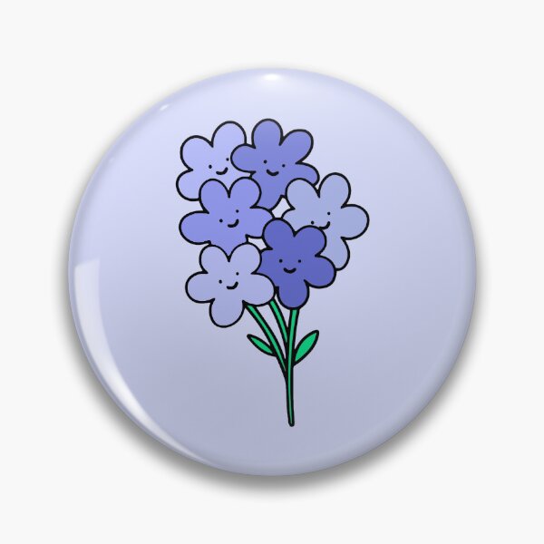 Item preview, Blue Smiley Flowers designed and sold by everything4eva.