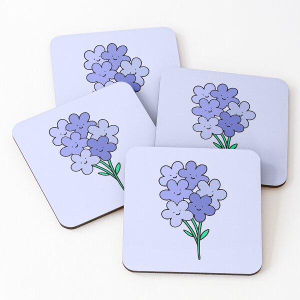 Item preview, Blue Smiley Flowers designed and sold by everything4eva.
