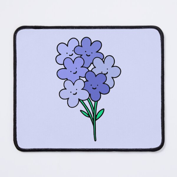 Item preview, Blue Smiley Flowers designed and sold by everything4eva.
