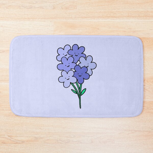 Item preview, Blue Smiley Flowers designed and sold by everything4eva.