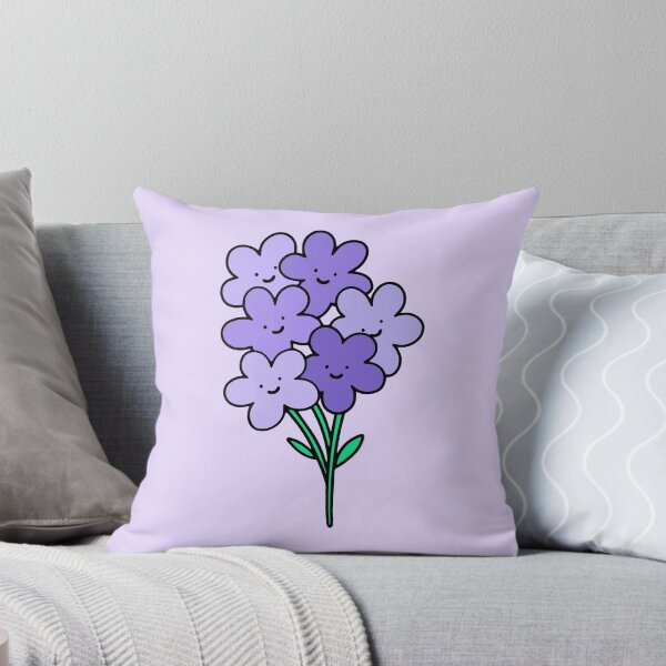 Item preview, Purple Smiley Flowers designed and sold by everything4eva.