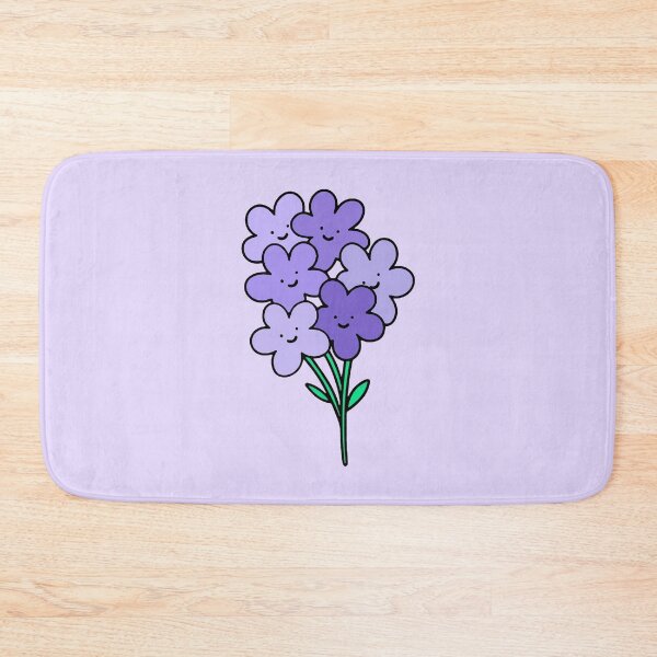 Item preview, Purple Smiley Flowers designed and sold by everything4eva.