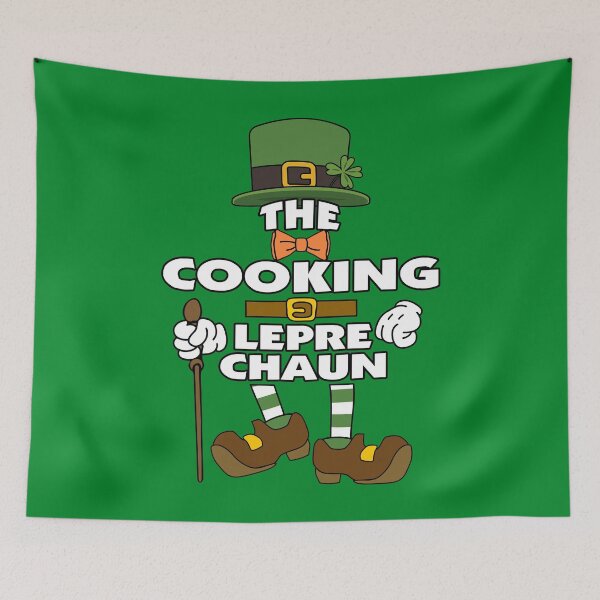 Artikelvorschau, The Cooking Leprechaun St Patrick's Day Celebration Matching Outfits Group Attire entworfen und verkauft von onicon.