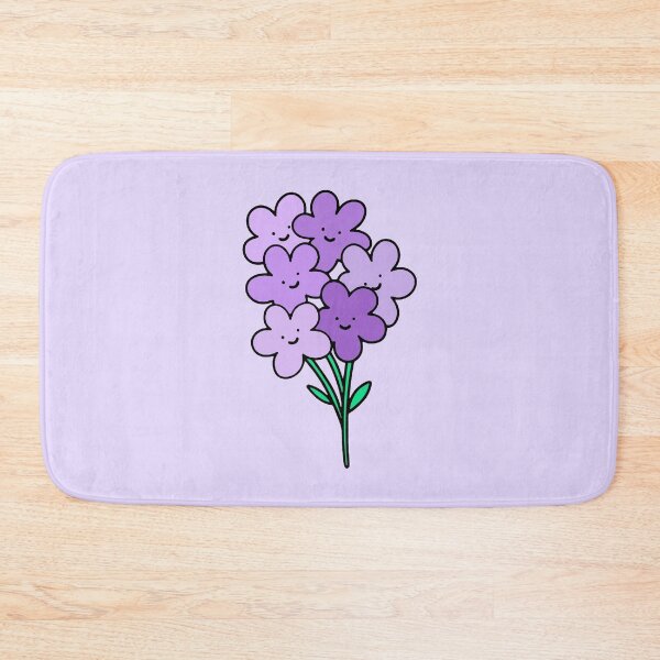 Item preview, Purple Smiley Flowers designed and sold by everything4eva.