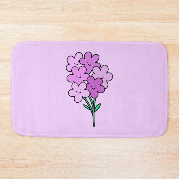 Item preview, Purple Smiley Flowers designed and sold by everything4eva.