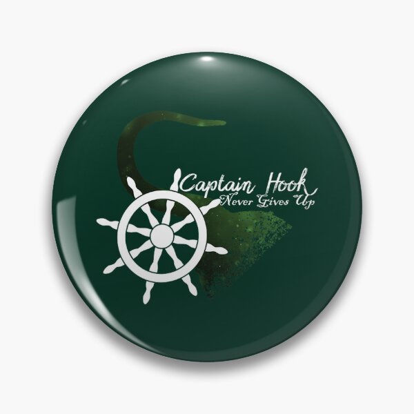 Item preview, Captain Hook Never Gives Up - Design (White)   designed and sold by jocelynhypatia.