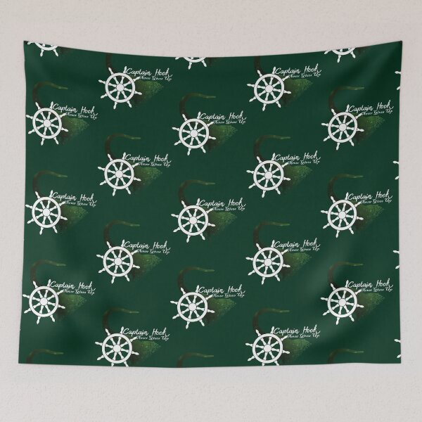 Item preview, Captain Hook Never Gives Up - Design (White)   designed and sold by jocelynhypatia.