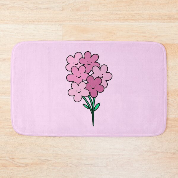Item preview, Pink Smiley Flowers designed and sold by everything4eva.